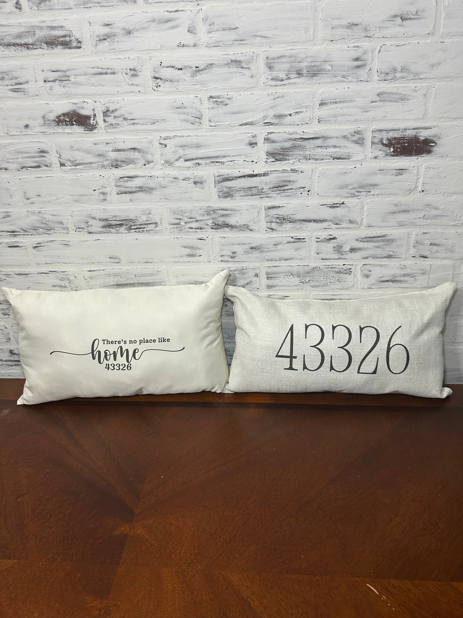 Personalized Zip Code Pillows