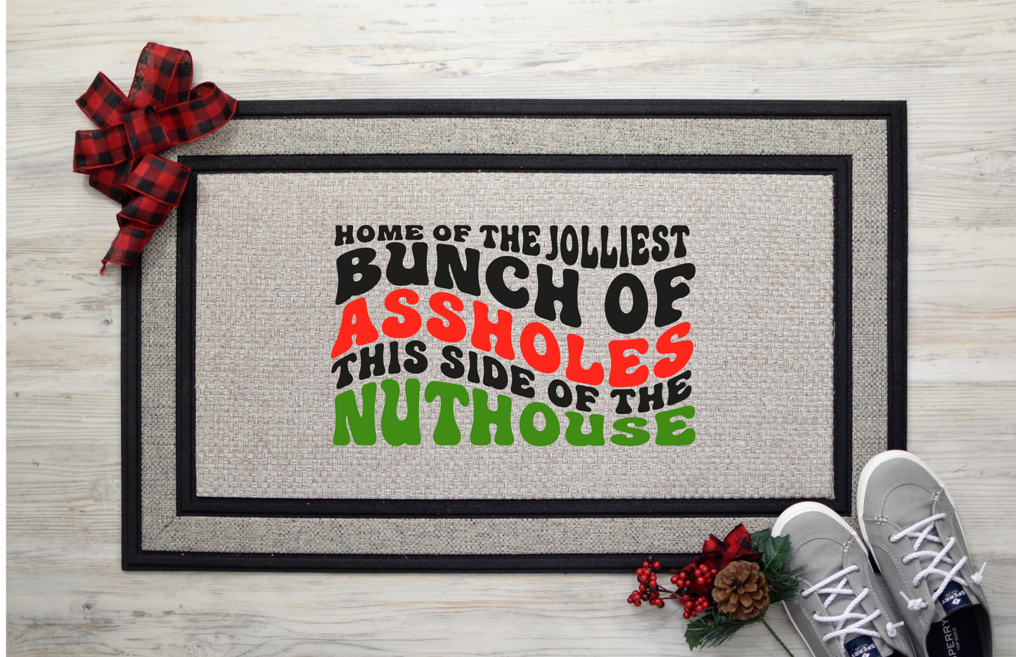 Christmas Sublimated Door Mats