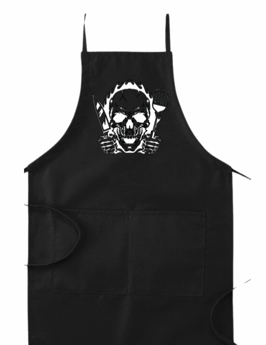 Grilling Aprons- skull