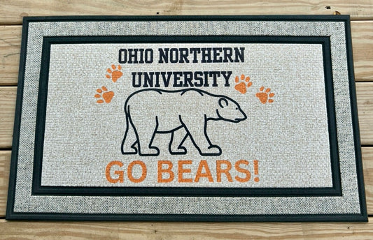 Ohio Northern Door Mat