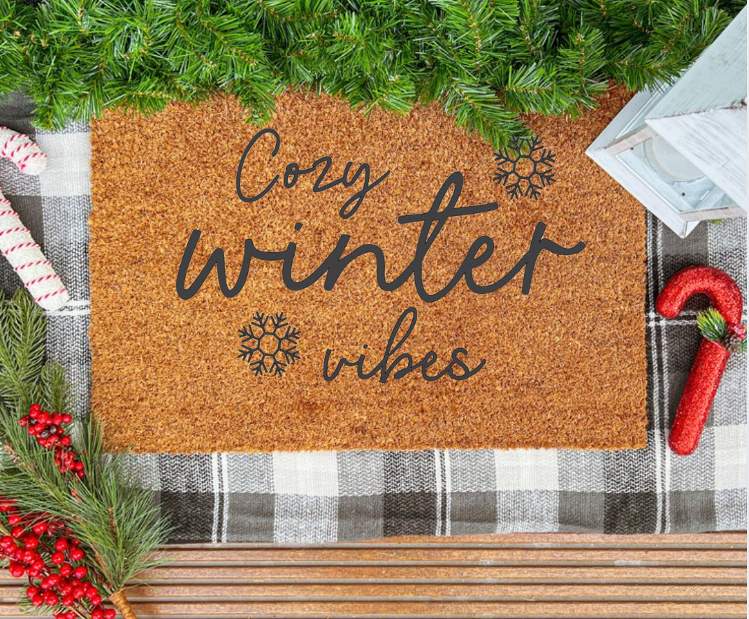 Coir Christmas Door Mats