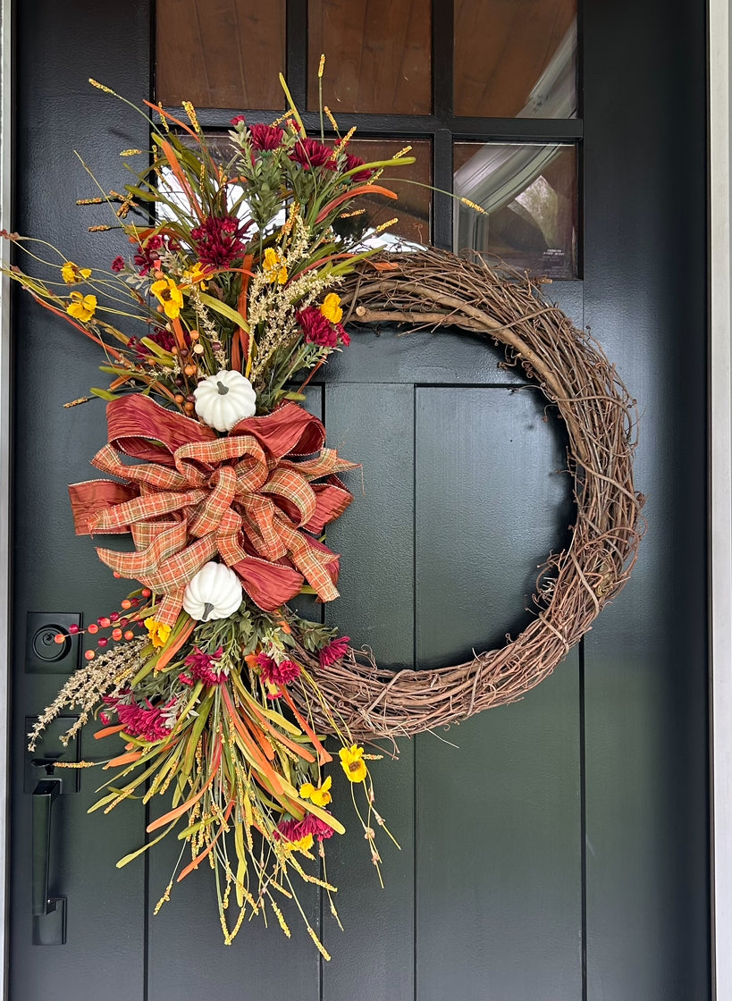 24 inch Fall Wreath