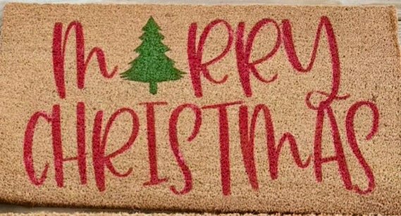 Coir Christmas Door Mats